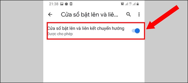 Tắt tính năng này bạn sẽ không còn bị tự động bật cửa sổ Pop-up nữa