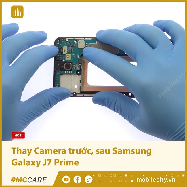 Thay Camera Samsung Galaxy J7 Prime Chính hãng, giá rẻ tại Hà Nội, Đà Nẵng, Tp.HCM