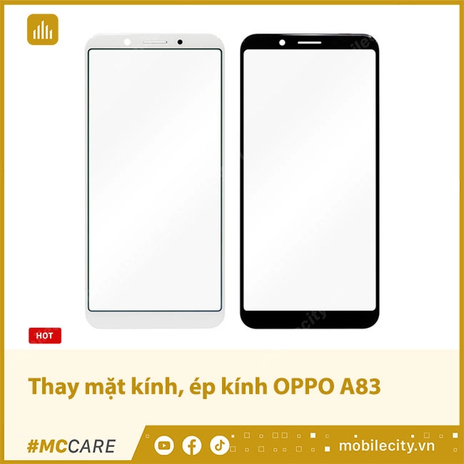 Thay mặt kính, ép kính OPPO A83