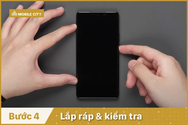 Lắp ráp và kiểm tra