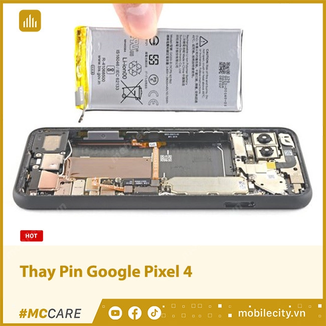 Thay Pin Google Pixel 4