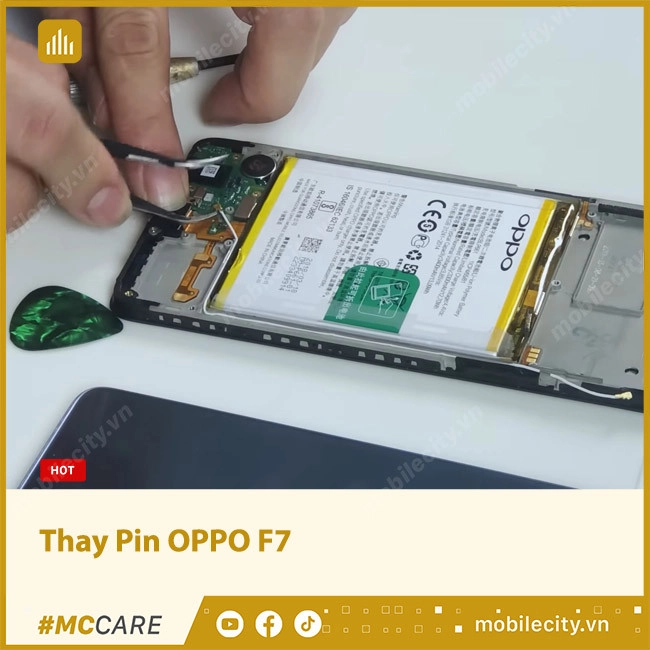 Thay Pin OPPO F7