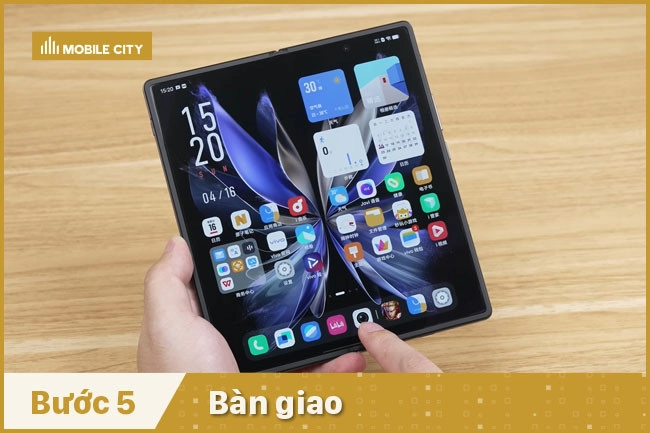 Bàn giao Vivo X Fold 2