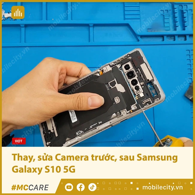 Thay, sửa Camera trước, sau Samsung Galaxy S10 5G