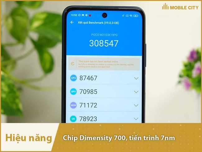 Chip Dimensity 700 5G