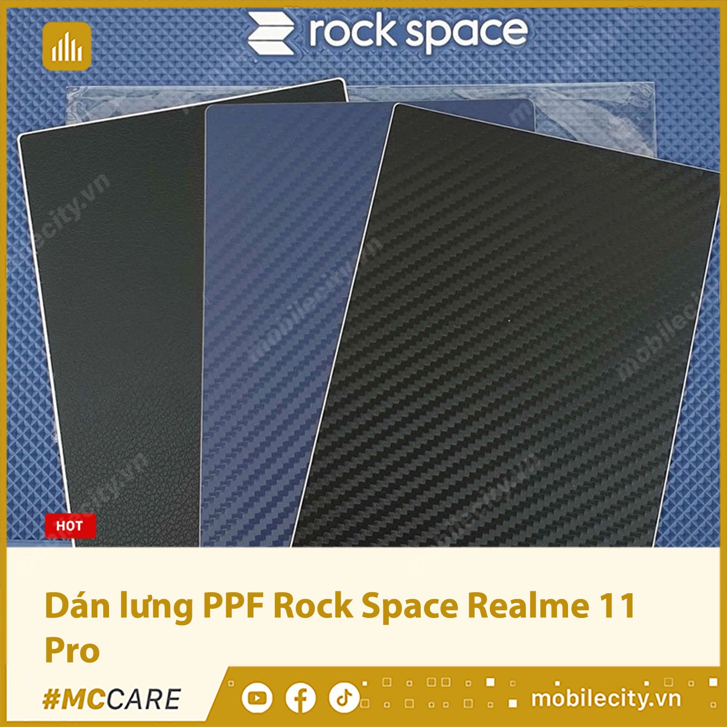 Dán lưng PPF Rock Space Realme 11 Pro