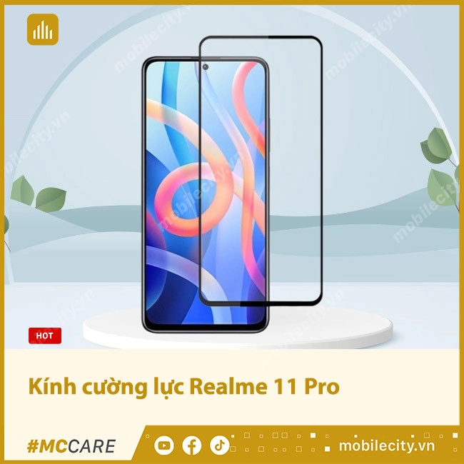 Kính cường lực Realme 11 Pro