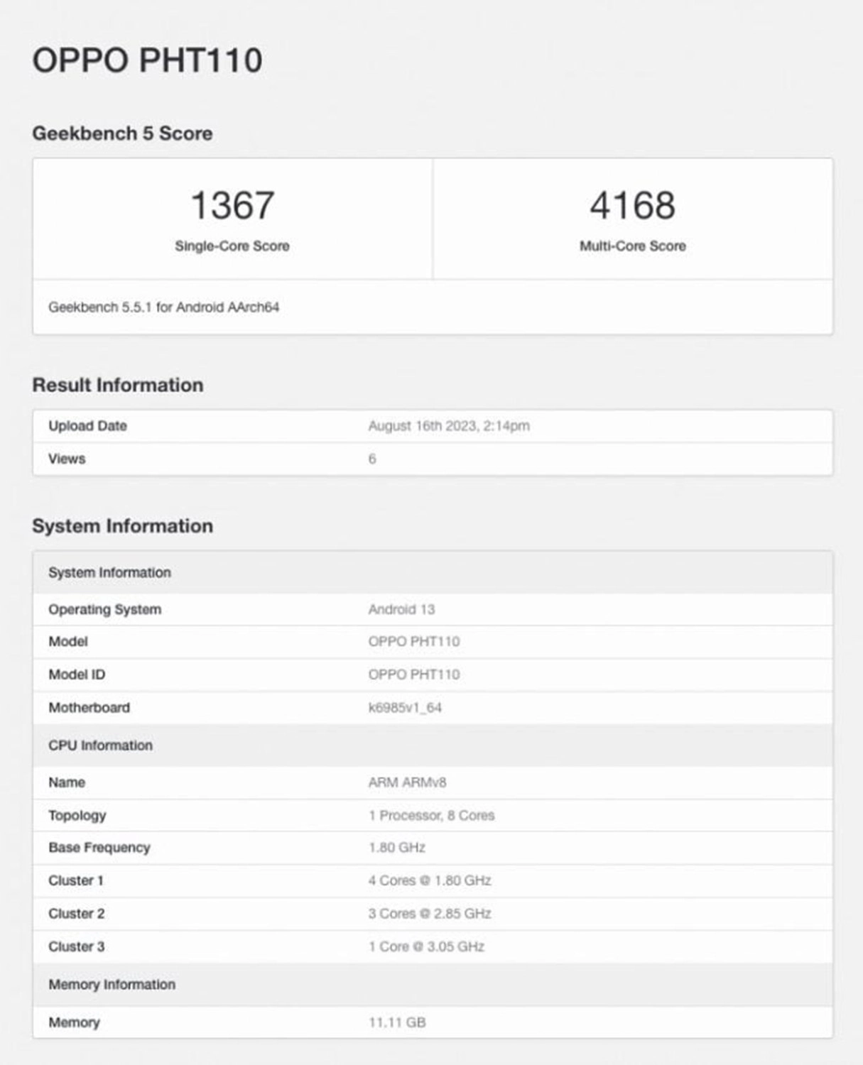 oppo-find-n3-flip-ro-ri-diem-geekbench-danh-sach-geekbench