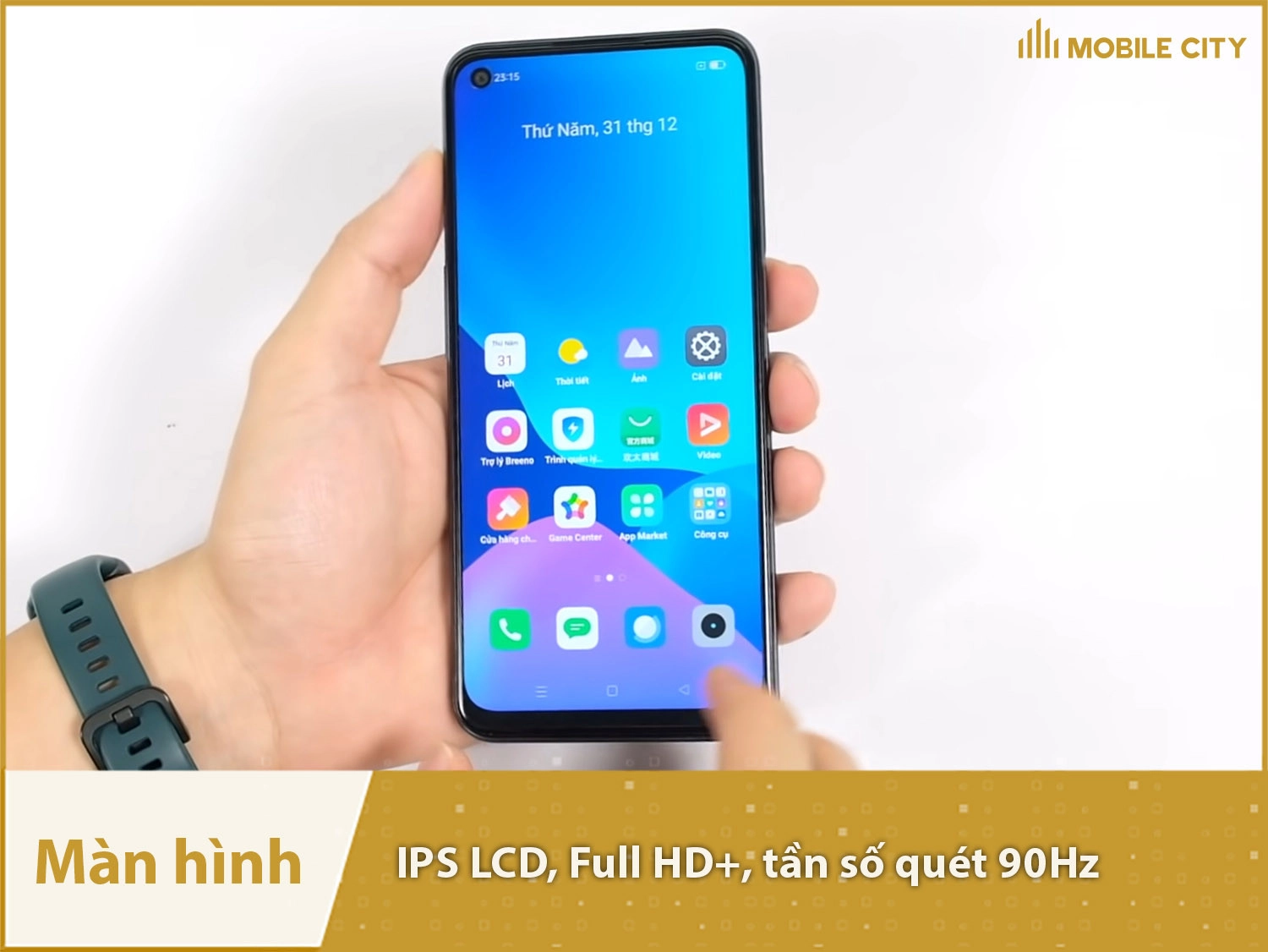 Màn hình 90Hz siêu mượt