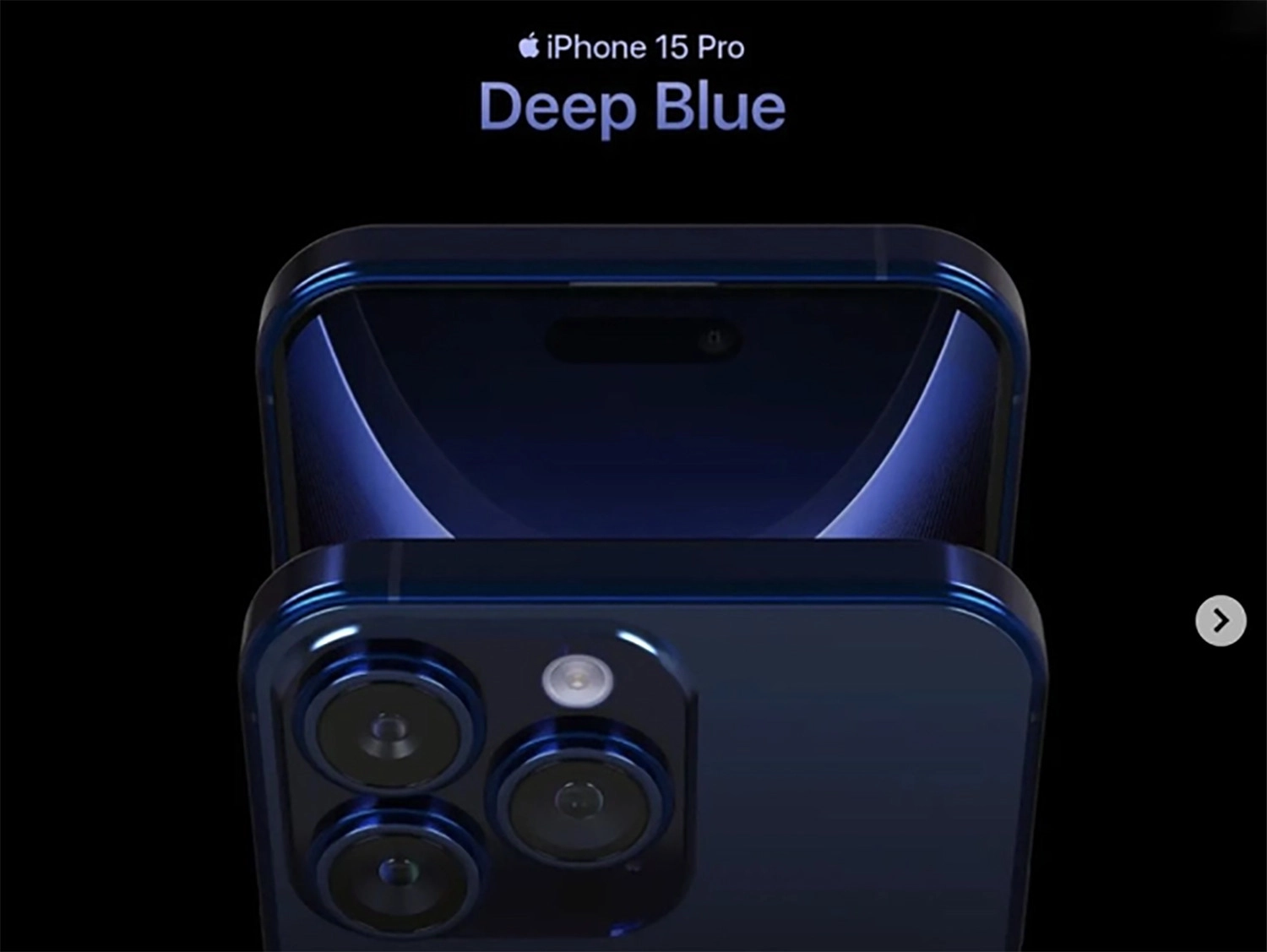 Và màu Deep Blue thay thế cho màu tím