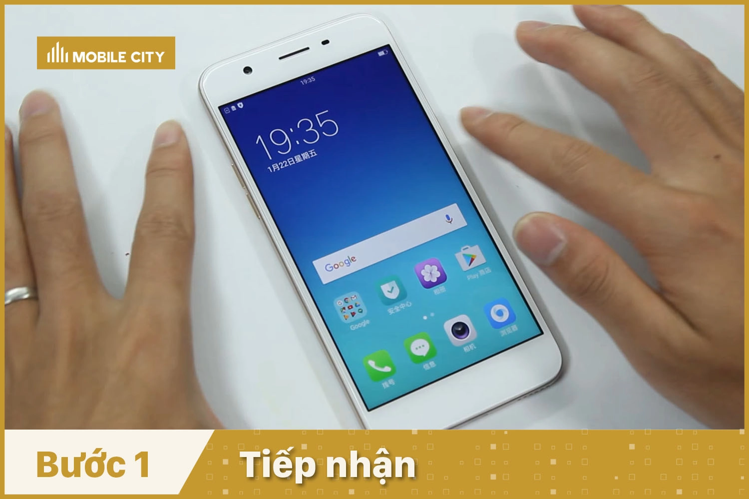 Tiếp nhận thiết bị