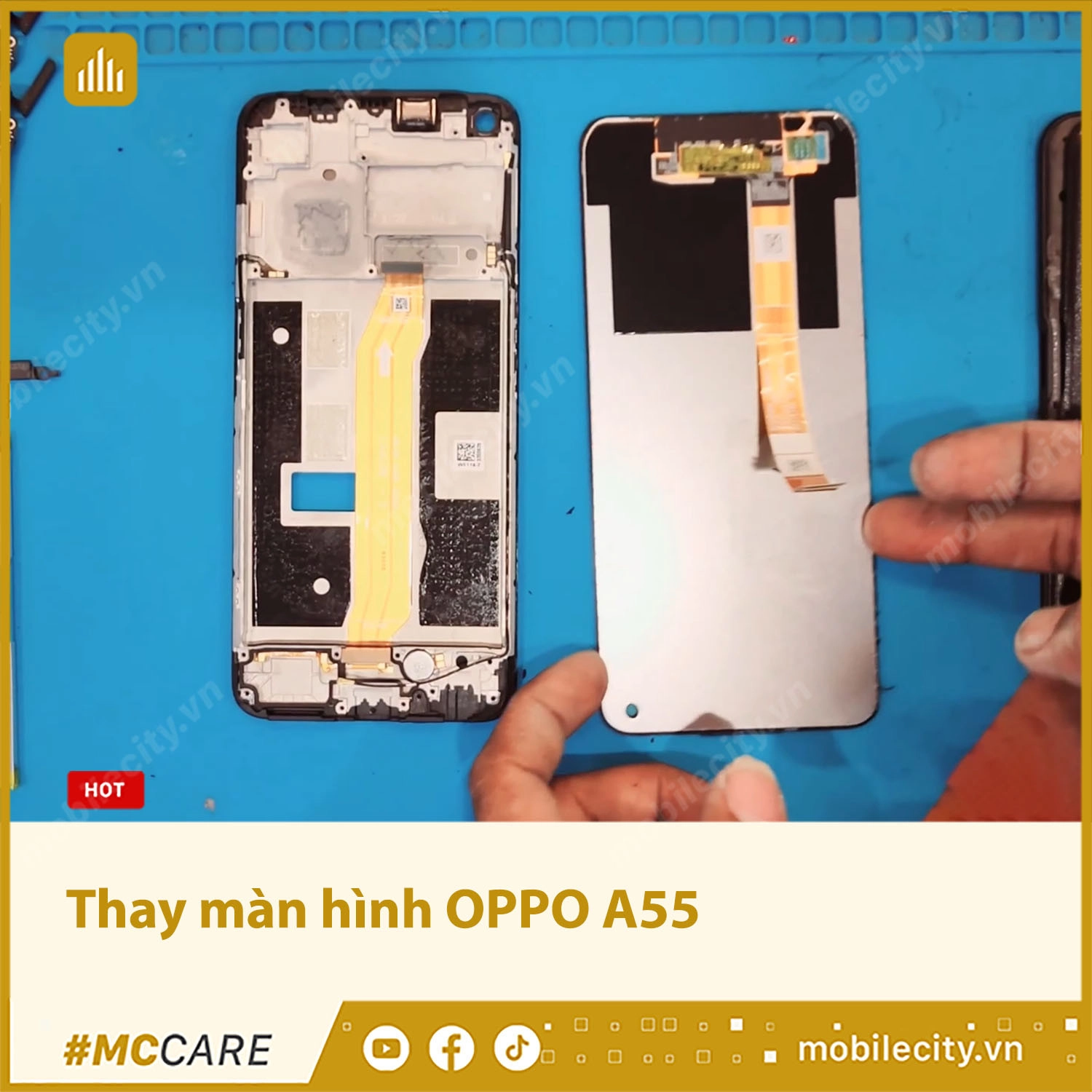 Thay màn hình OPPO A55