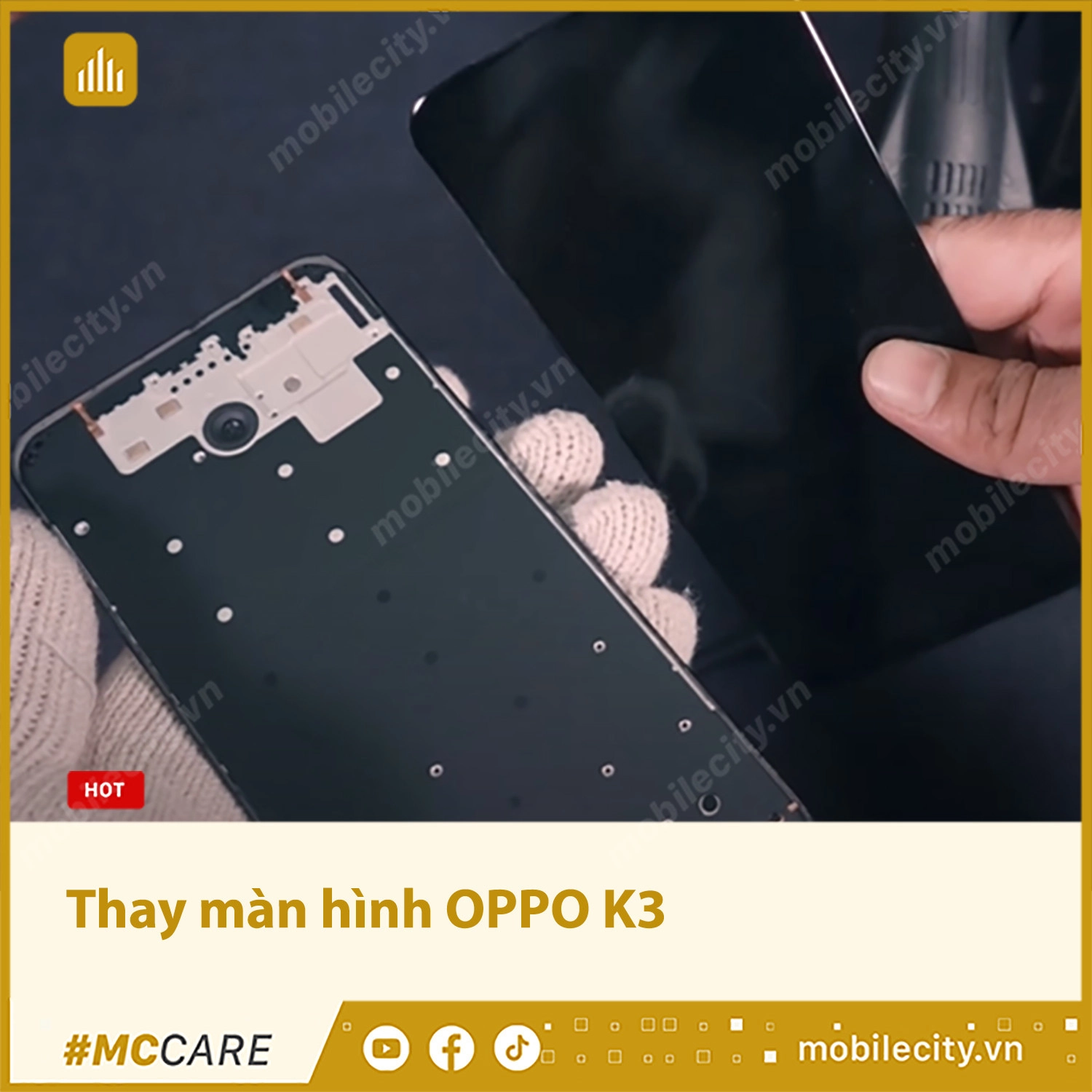 Thay màn hình OPPO K3