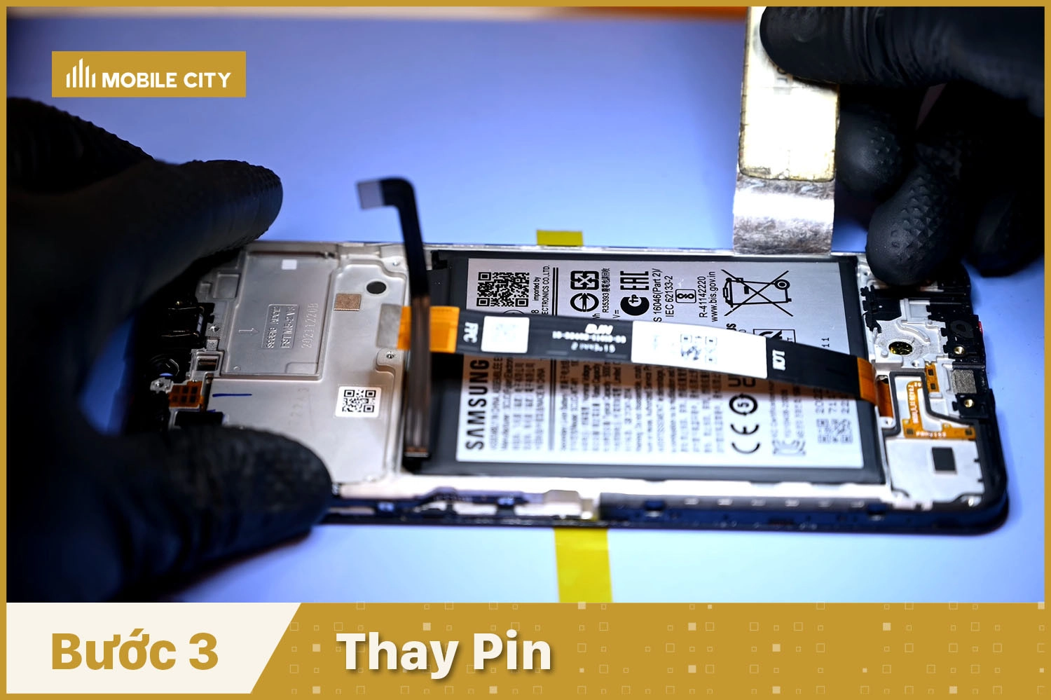 Thay Pin cho Samsung Galaxy A03s