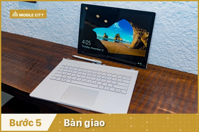 Bàn giao thiết bị