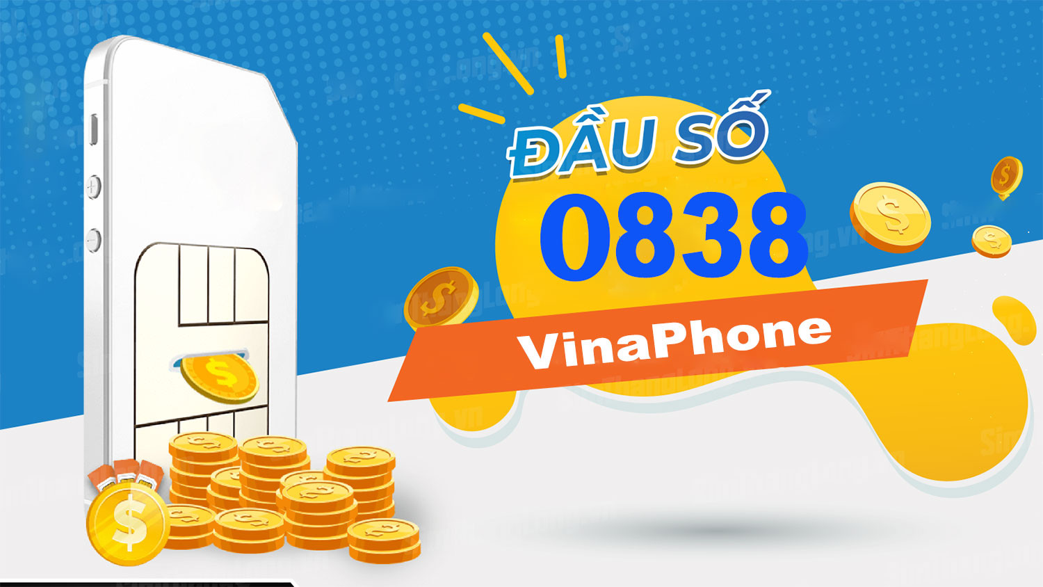 Đầu số 0838 là mạng VinaPhone