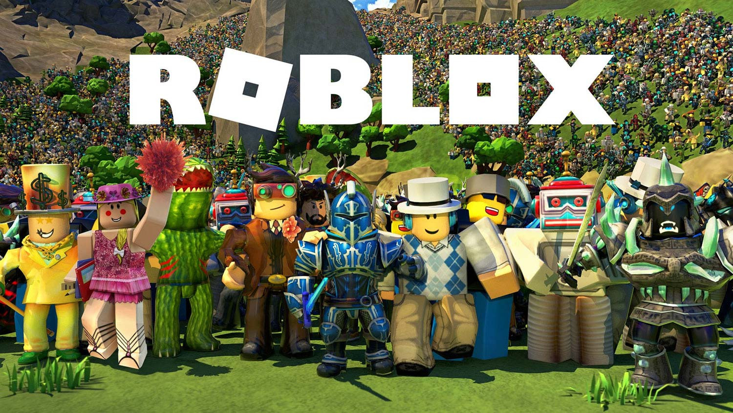 Hình nền Roblox vừa ngầu vừa đáng yêu