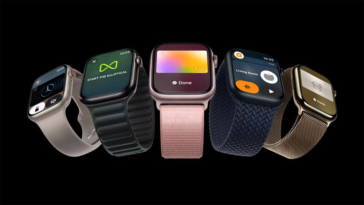 Các màu sắc của Apple Watch Series 9