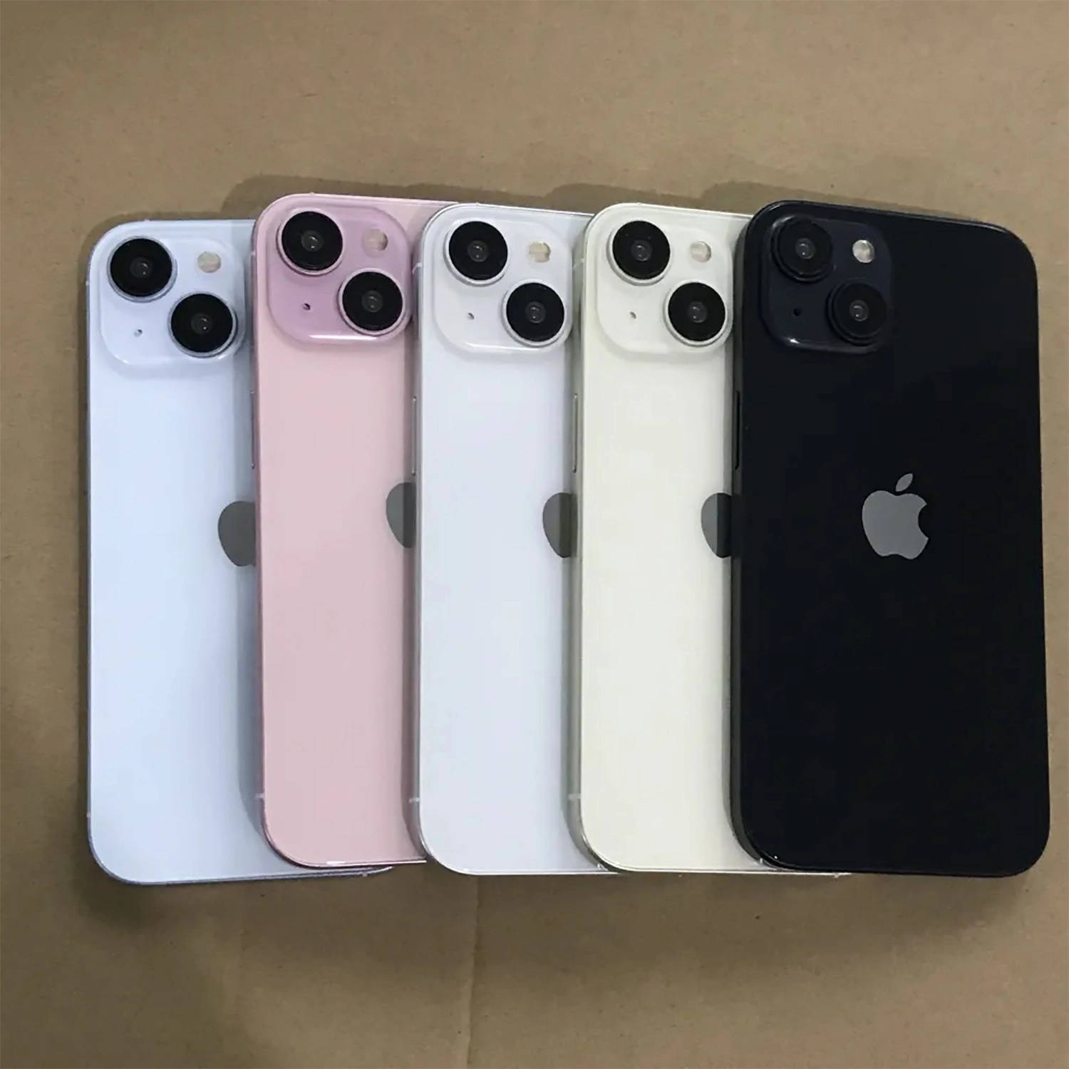 Concept màu của iPhone 15 bản tiêu chuẩn và Plus