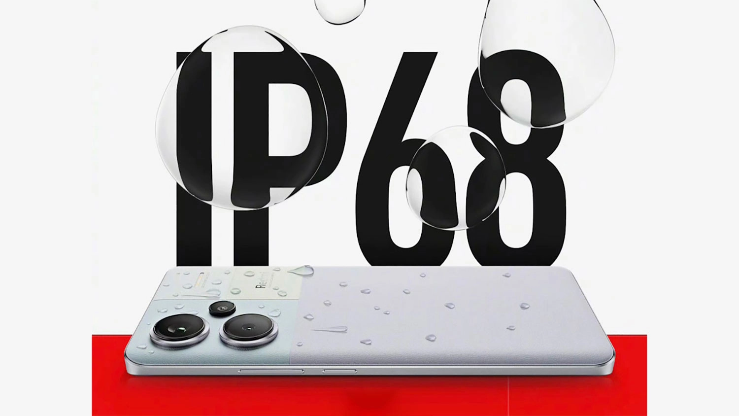 Redmi Note 13 Pro+ đã đạt chuẩn bảo vệ IP68