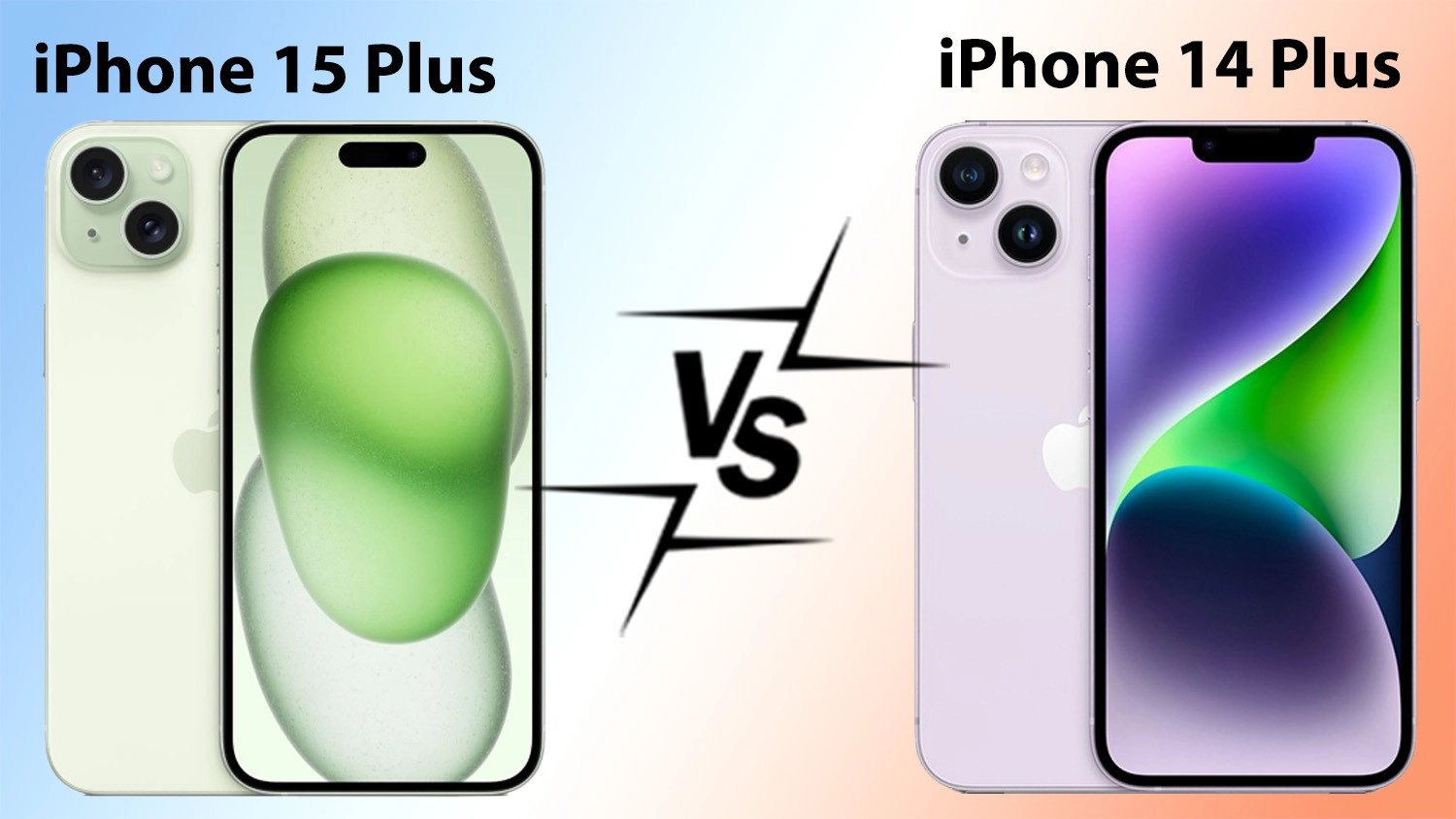 So Sánh Hệ Điều Hành iPhone 14 Plus Và iPhone 15 Plus