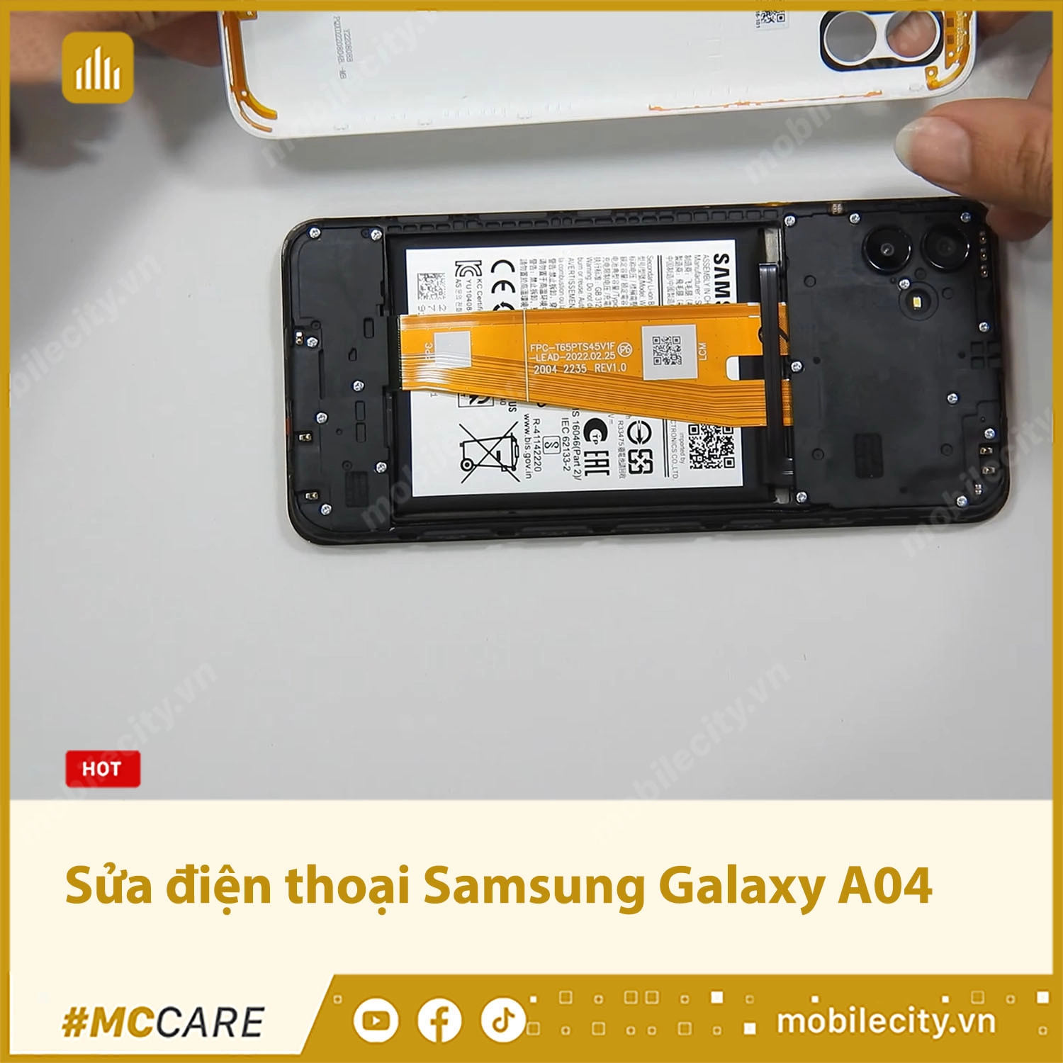 Sửa điện thoại Samsung Galaxy A04