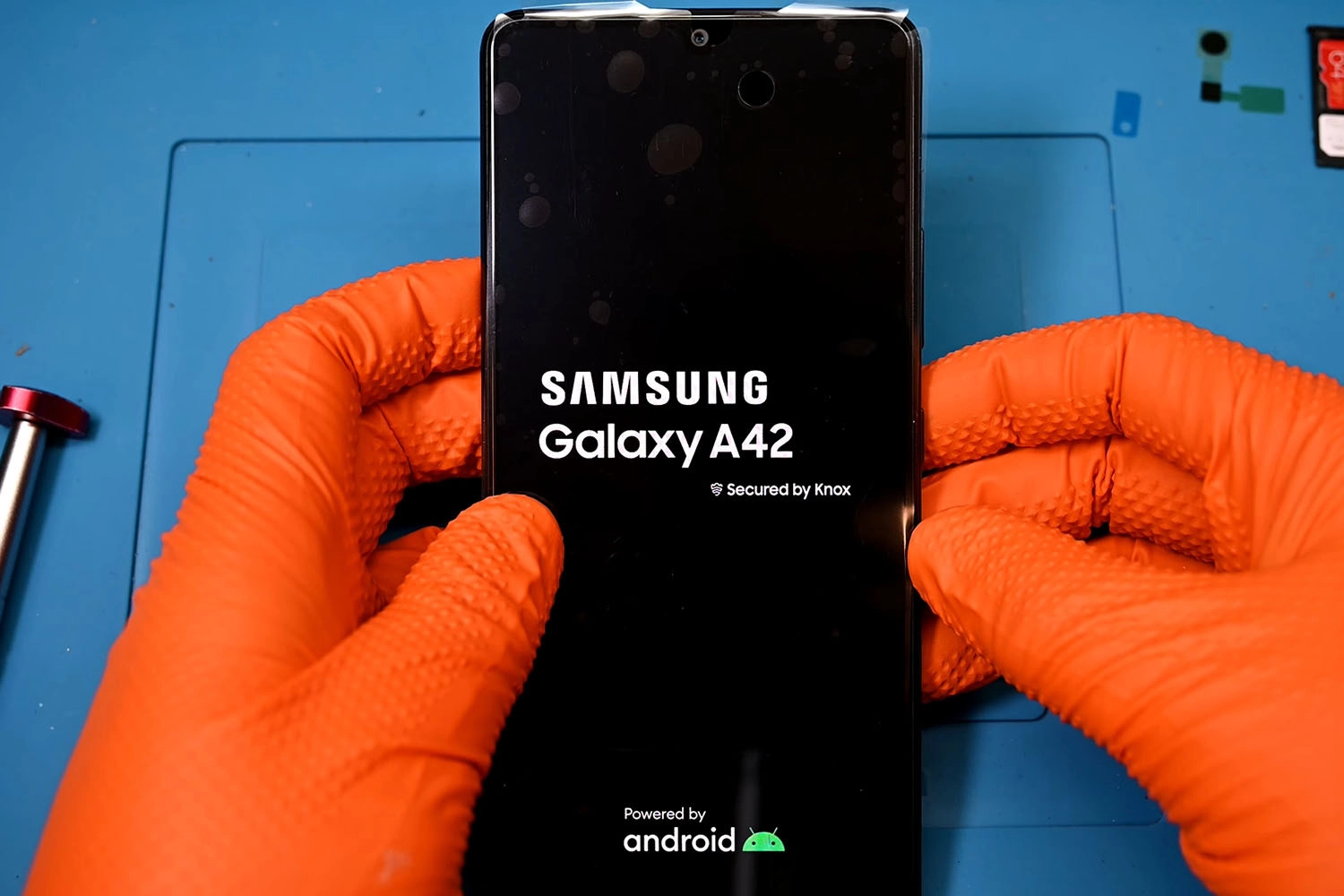 Thay nút âm lượng Samsung Galaxy A42