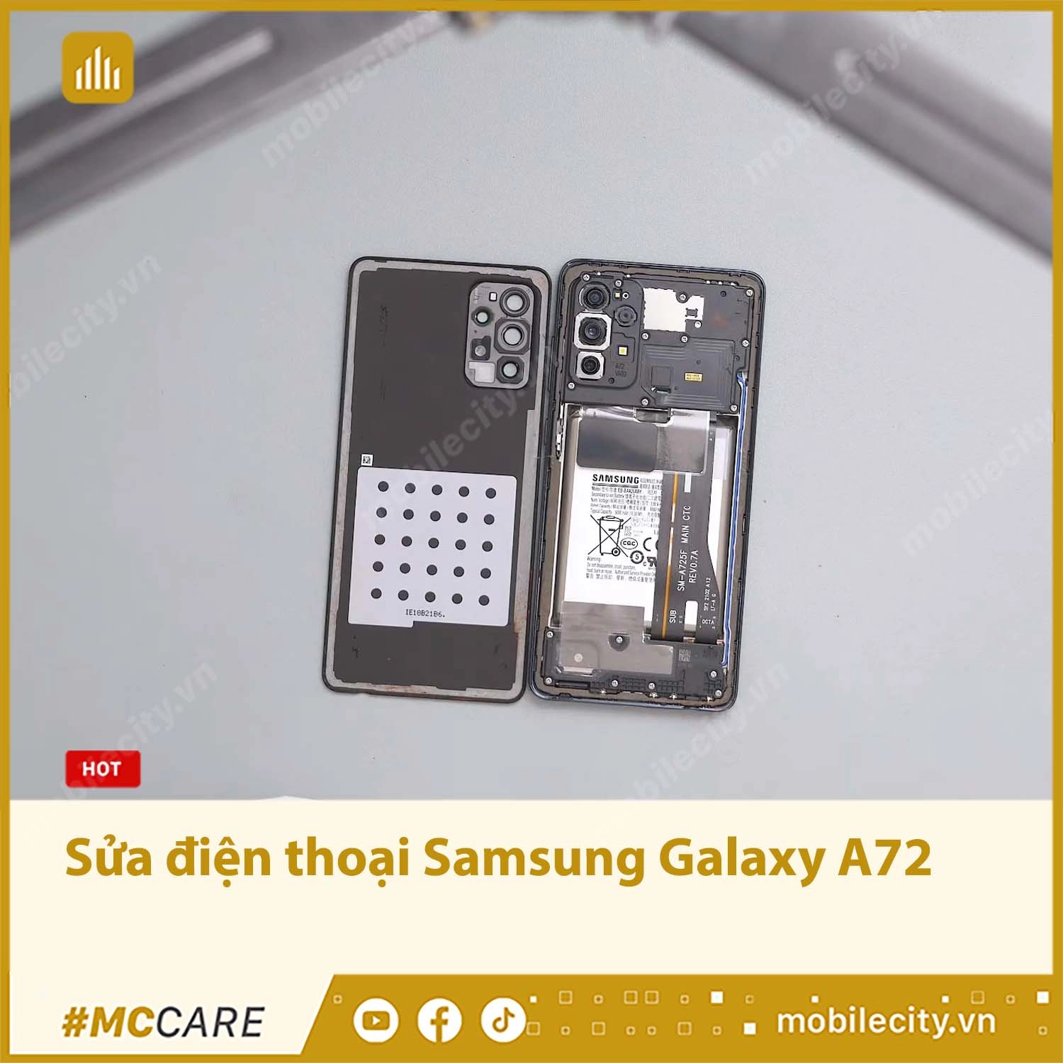 Sửa điện thoại Samsung Galaxy A72