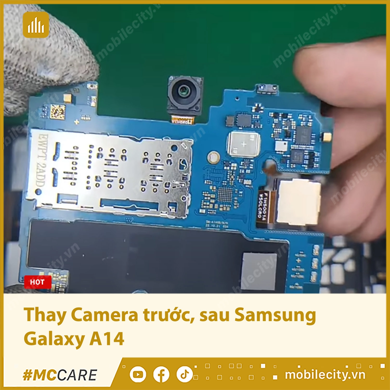 Bảng giá thay Camera Samsung Galaxy A14 Chính hãng, Giá rẻ tại Hà Nội ...
