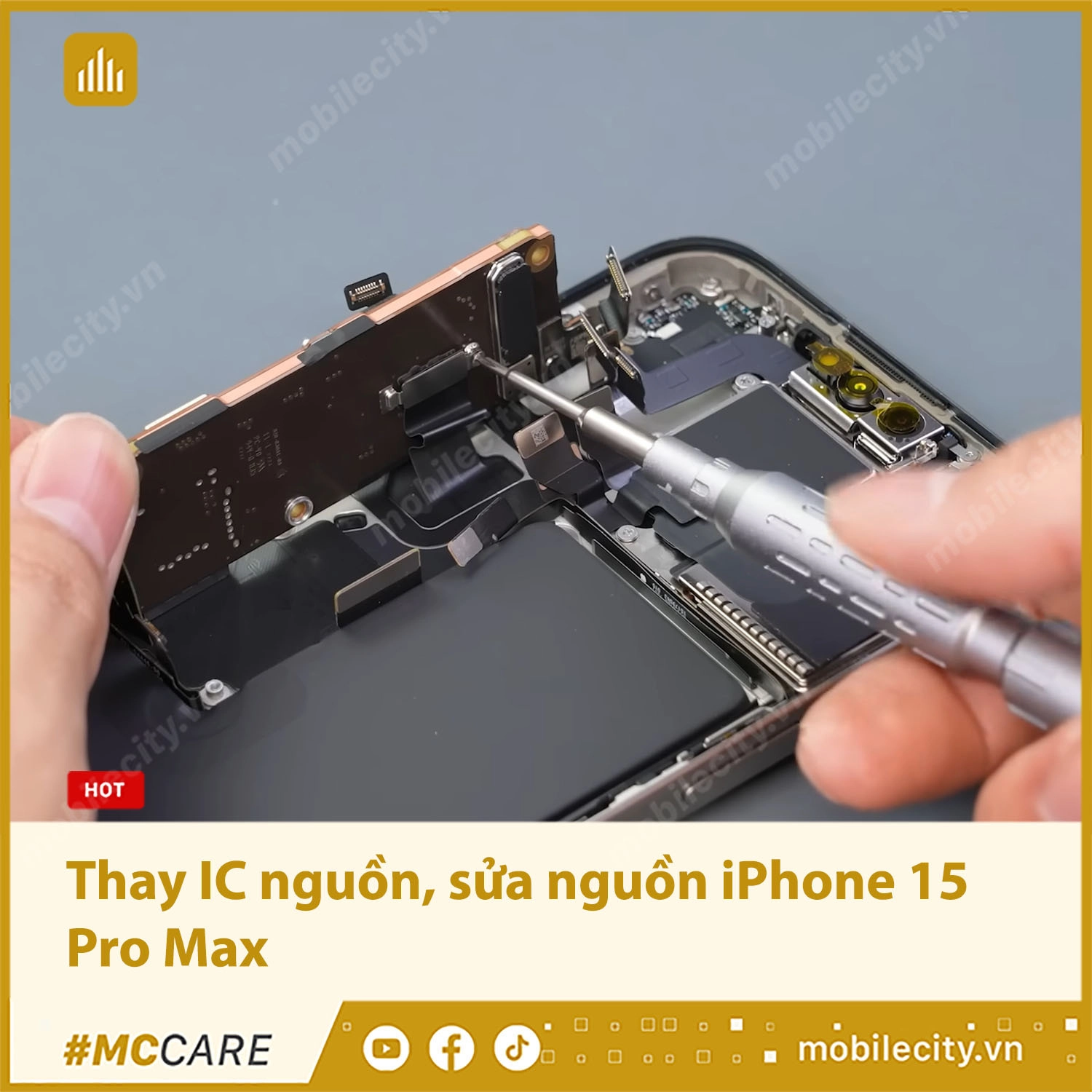Thay IC nguồn iPhone 7 / 7 Plus - Lấy ngay giá rẻ, uy tín tại Hà Nội