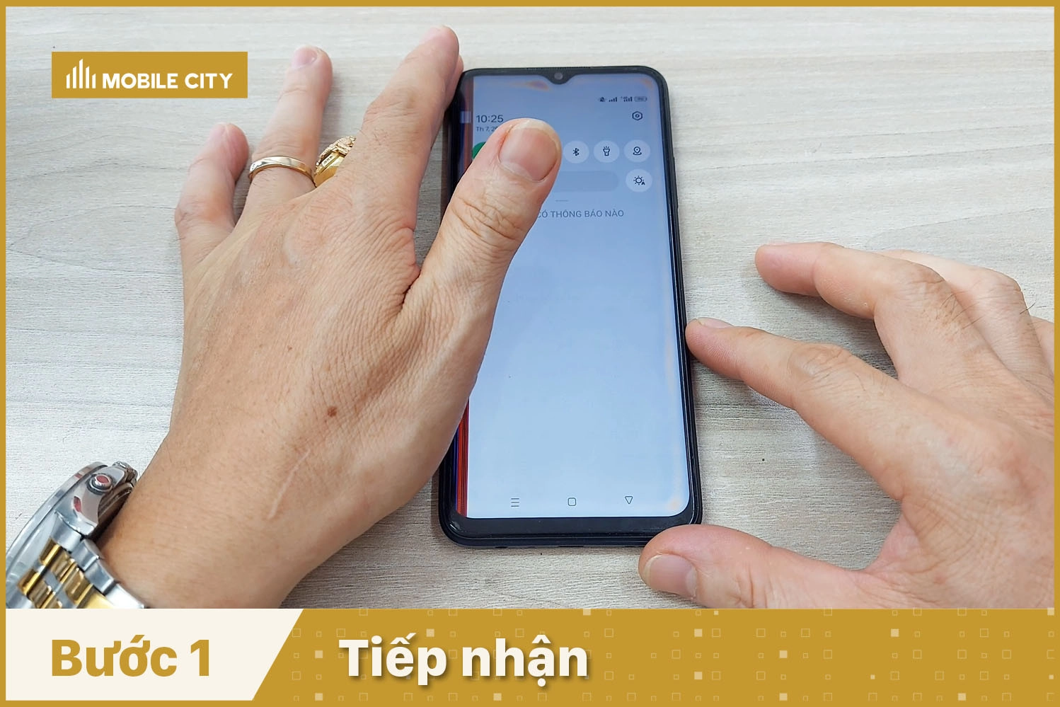 Tiếp nhận thiết bị