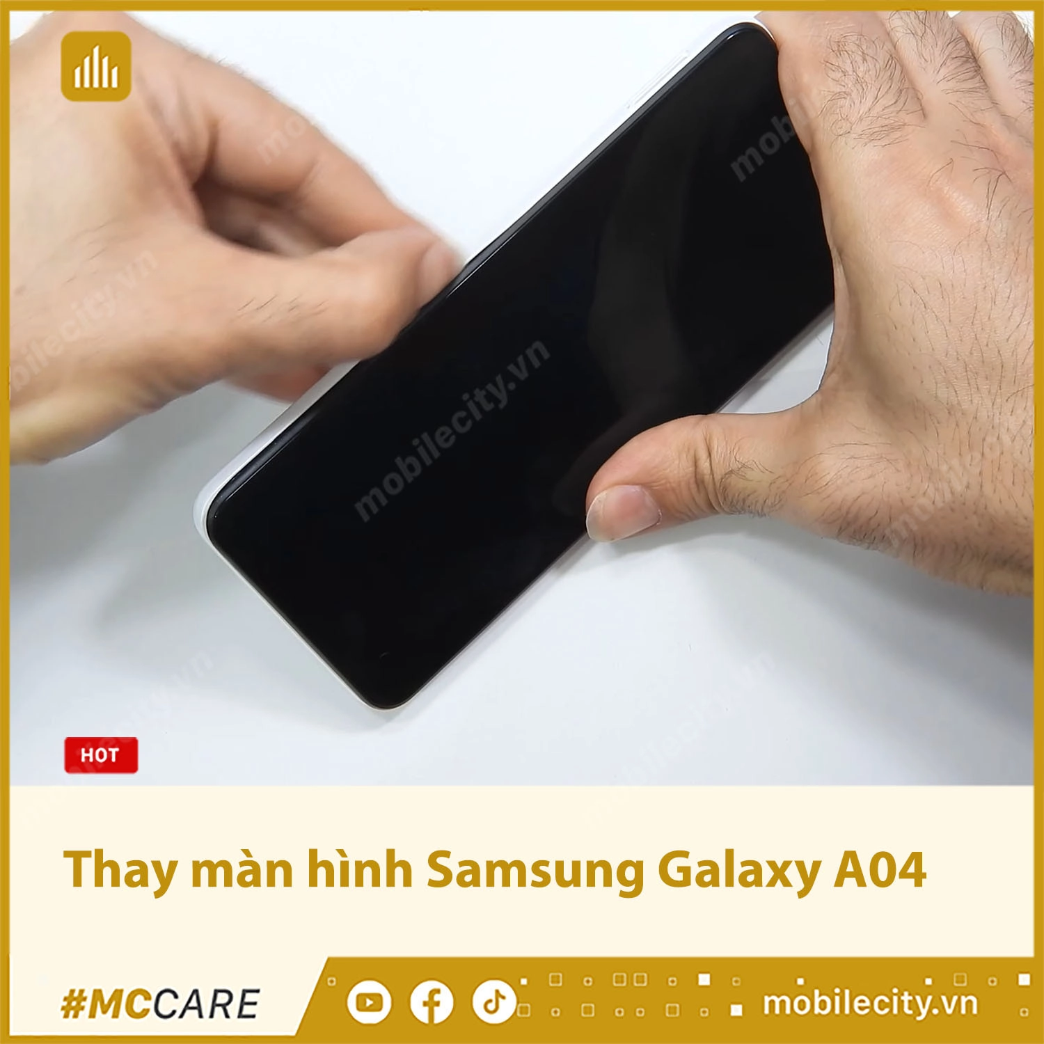 Thay màn hình Samsung Galaxy A04