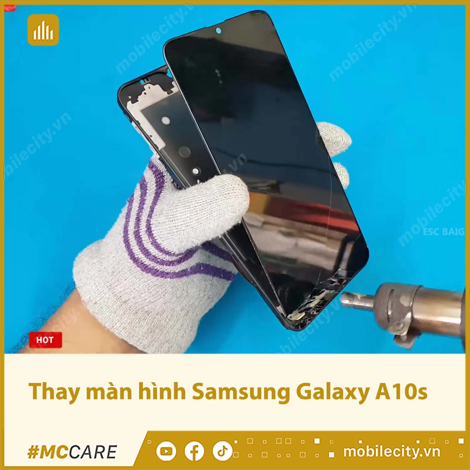 Thay màn hình Samsung Galaxy A10s