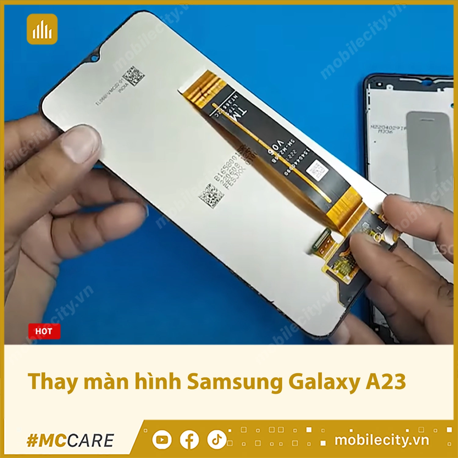 Thay màn hình Samsung Galaxy A23