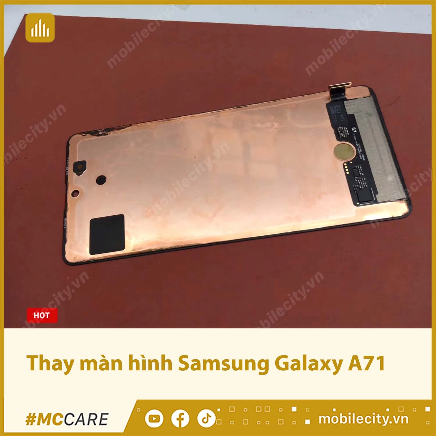 Thay màn hình Samsung Galaxy A71