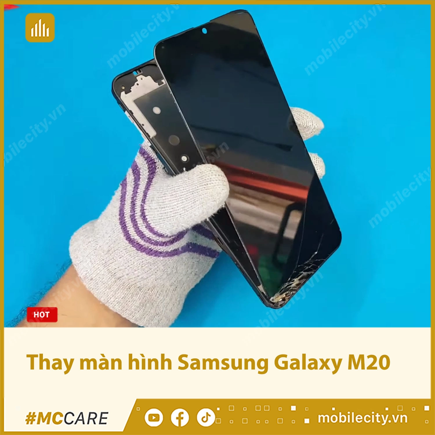 Thay màn hình Samsung Galaxy M20