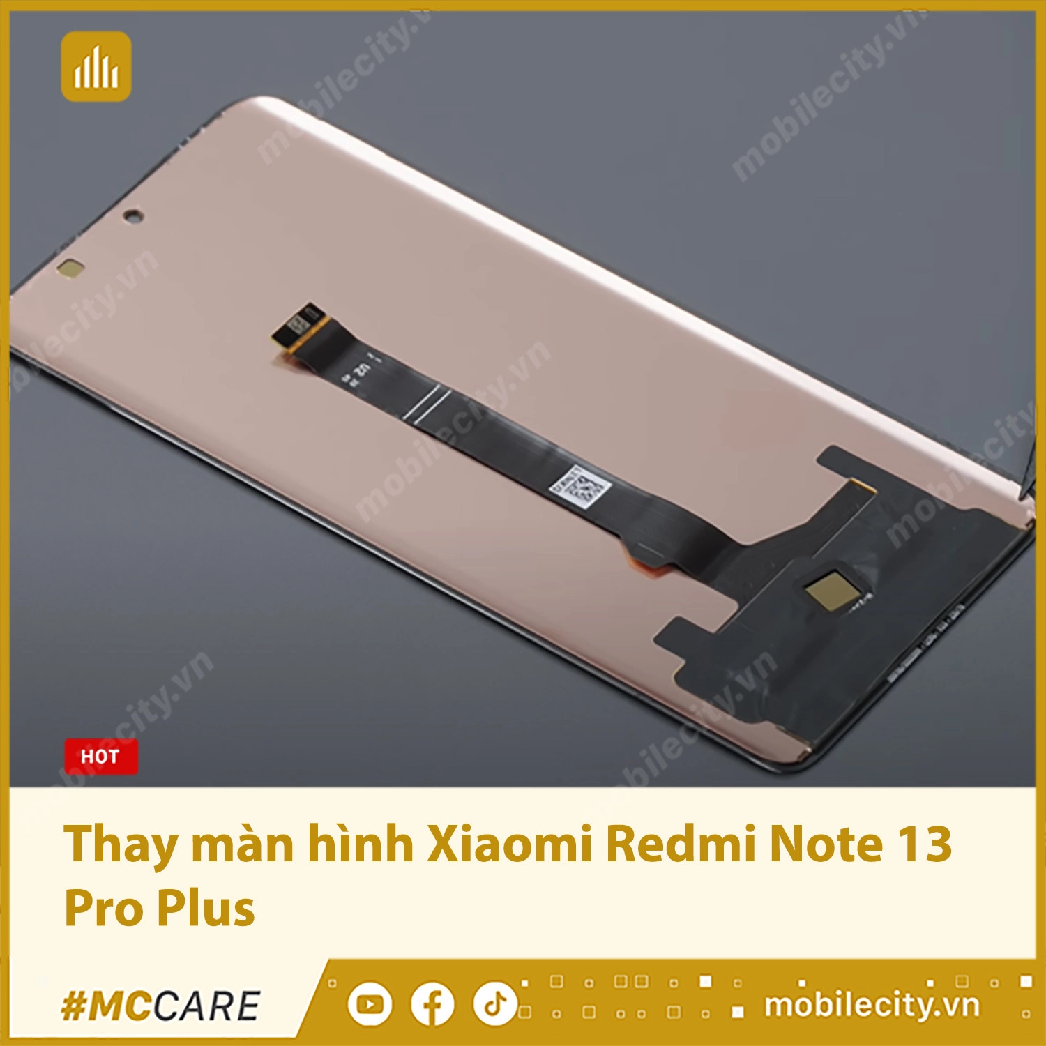 Thay màn hình Xiaomi Redmi Note 13 Pro Plus