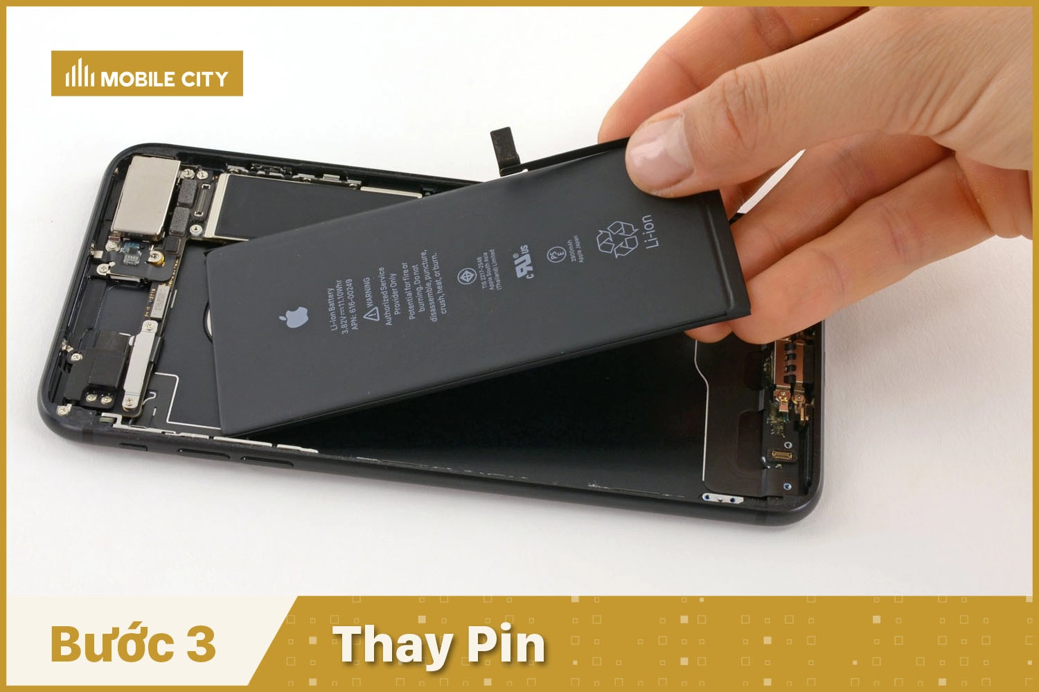 Thay Pin cho iPhone 7 Plus