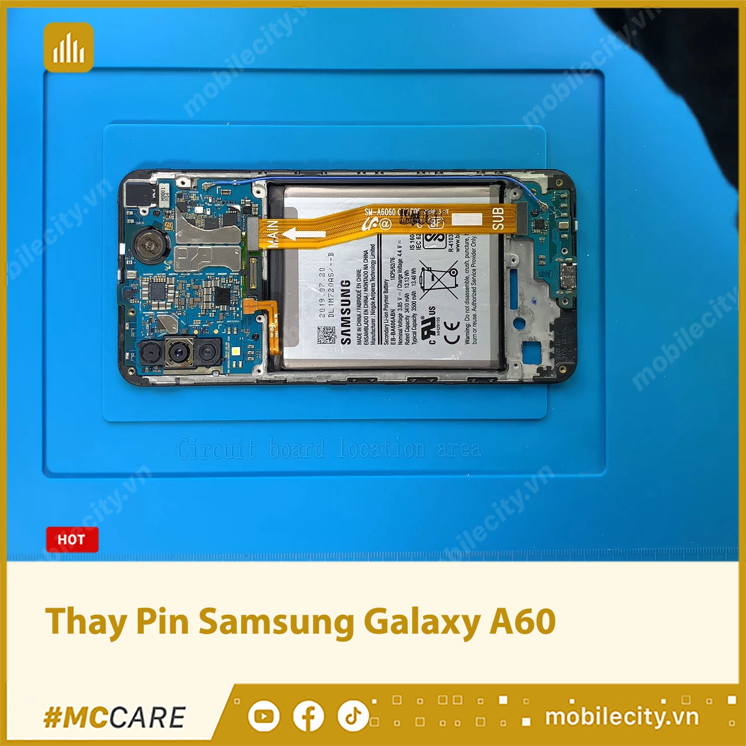 Thay Pin Samsung Galaxy A60