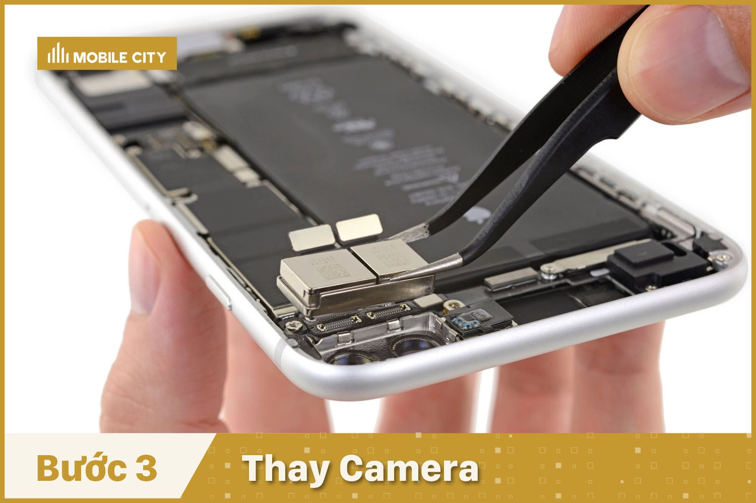 Thay, sửa Camera trước, sau iPhone 8 Plus