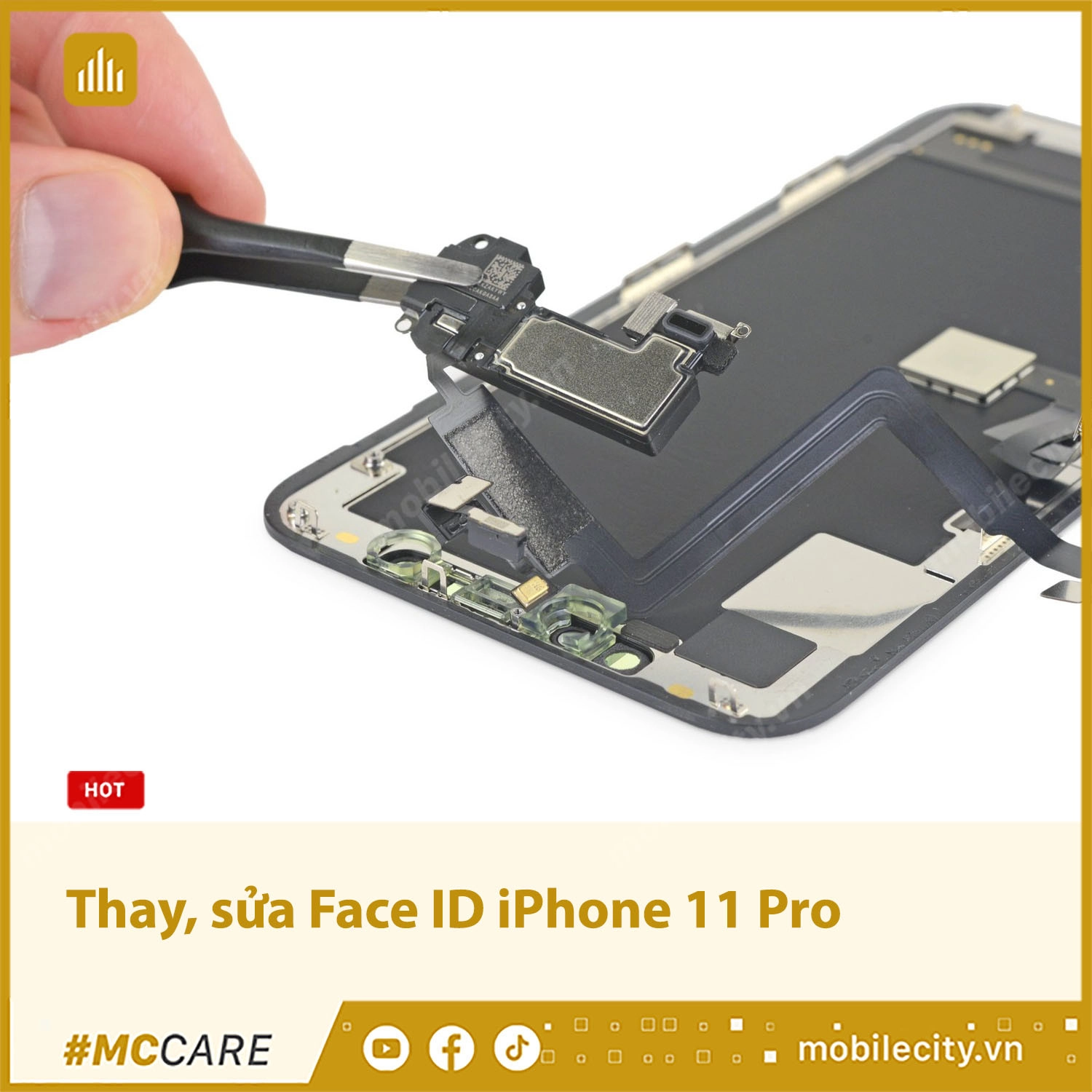 Thay, sửa Face ID iPhone 11 Pro