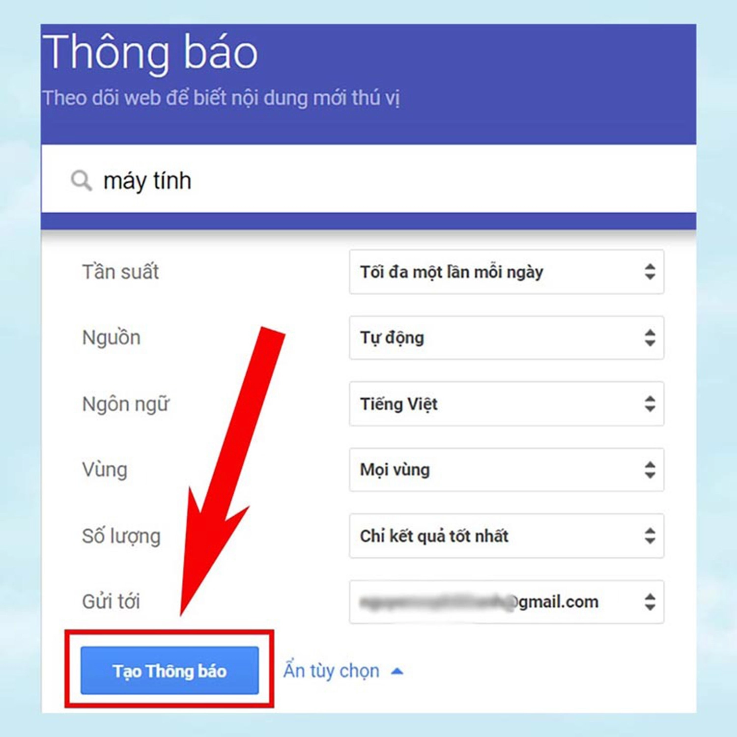 google-alerts-la-gi-chon-tao-thong-bao