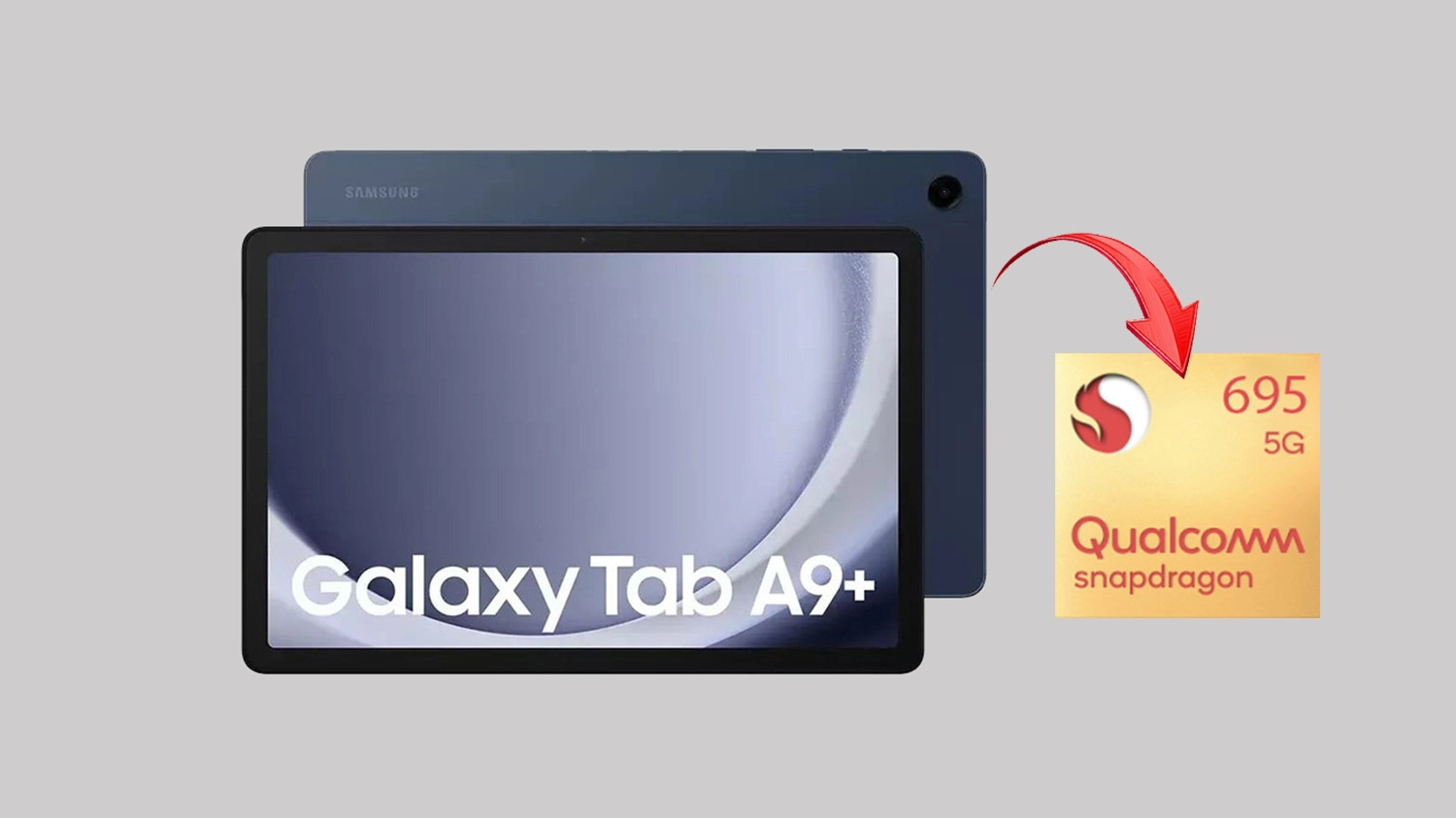 Samsung Galaxy Tab A9 Plus ra mắt: Màn hình 11 inch, pin 7.040 mAh cực khủng