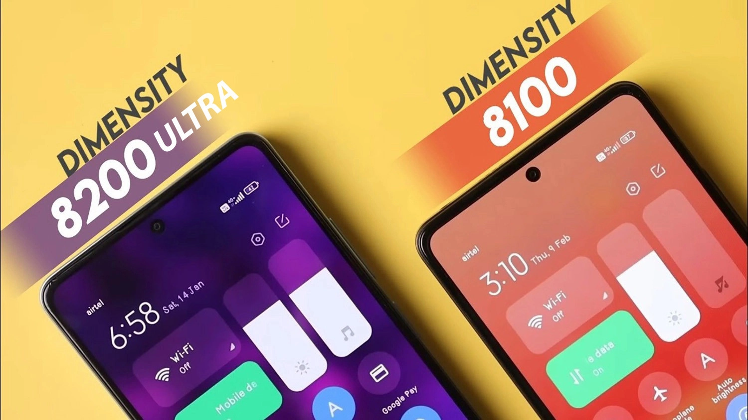 So sánh Dimensity 8200 Ultra vs Dimensity 8100: Đáng nâng cấp?