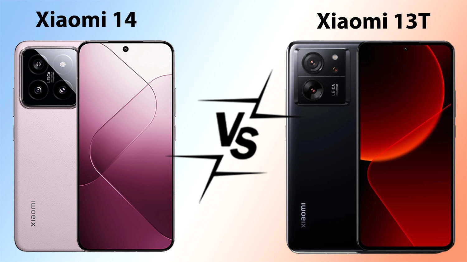 So sánh Xiaomi 14 vs Xiaomi 13T Xách tay tốt hơn chính hãng?