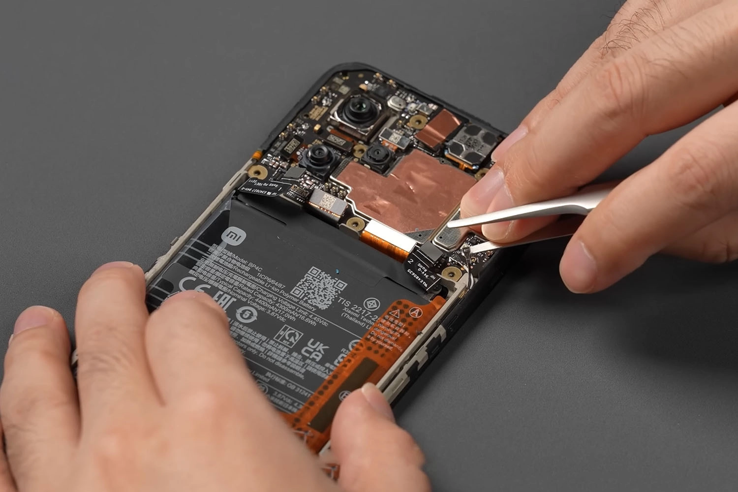 Sửa mic Xiaomi Redmi Note 12T Pro