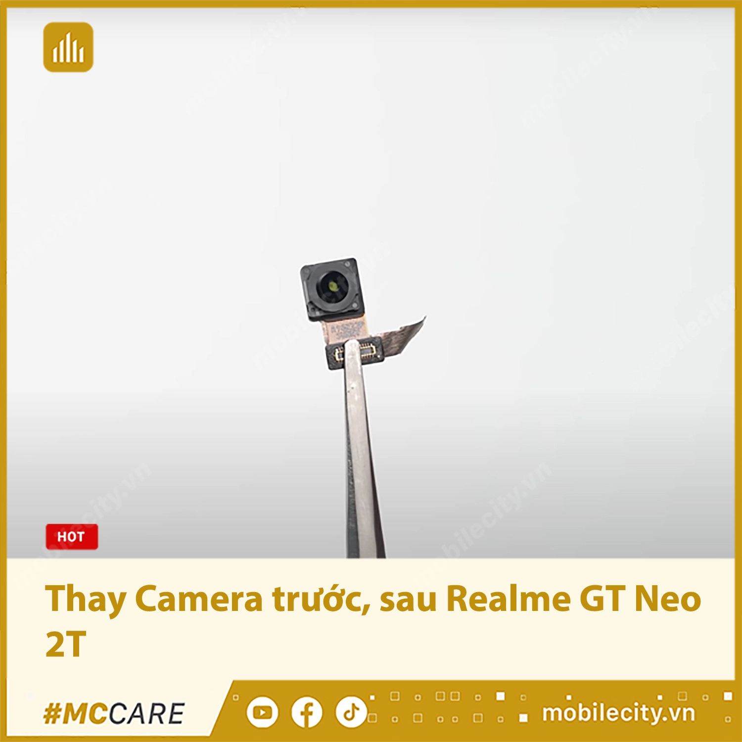 Bảng giá thay Camera Realme GT Neo 2T Chính hãng, Giá rẻ tại Hà Nội, Đà Nẵng, Tp.HCM