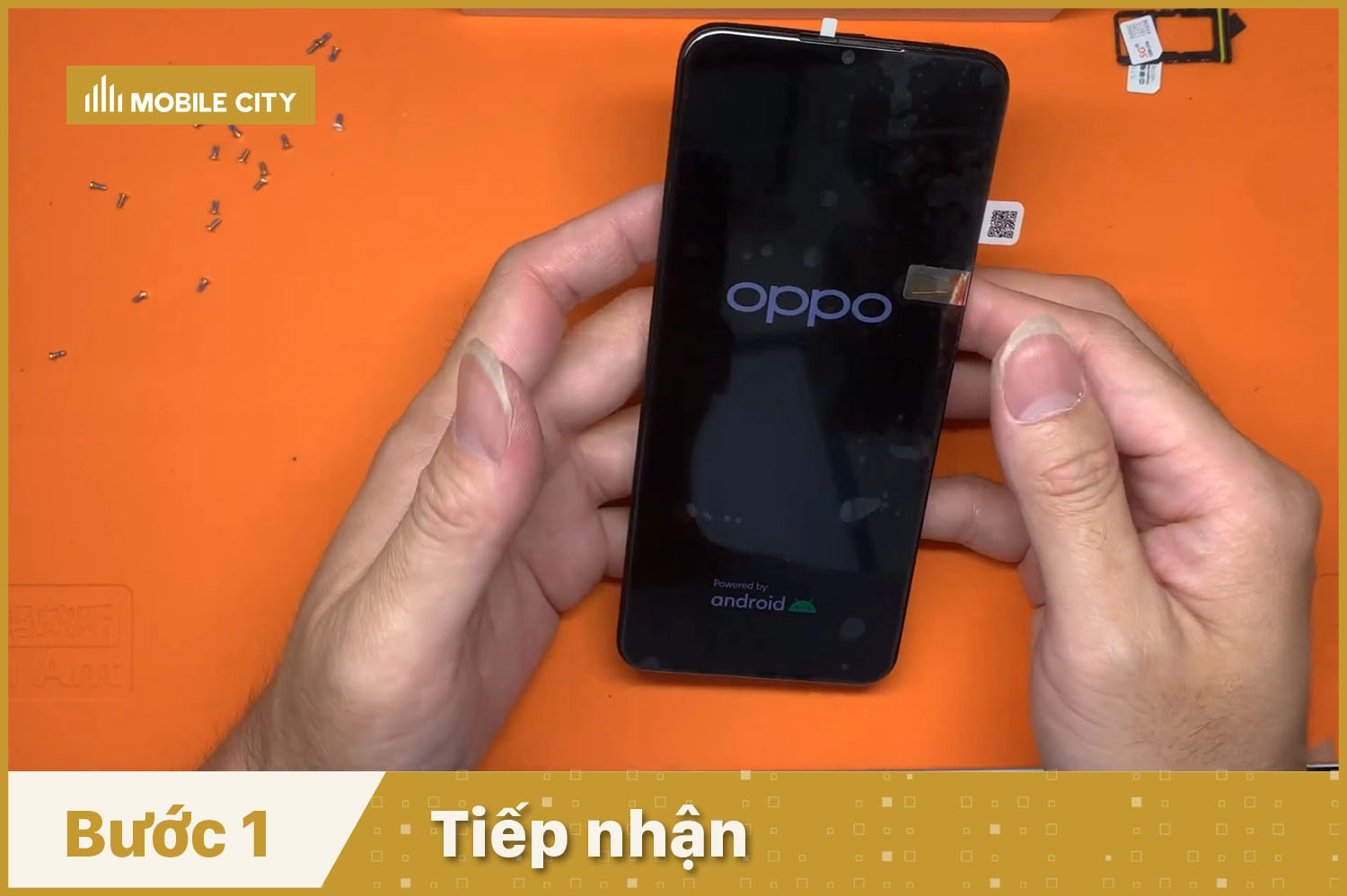 Tiếp nhận điện thoại