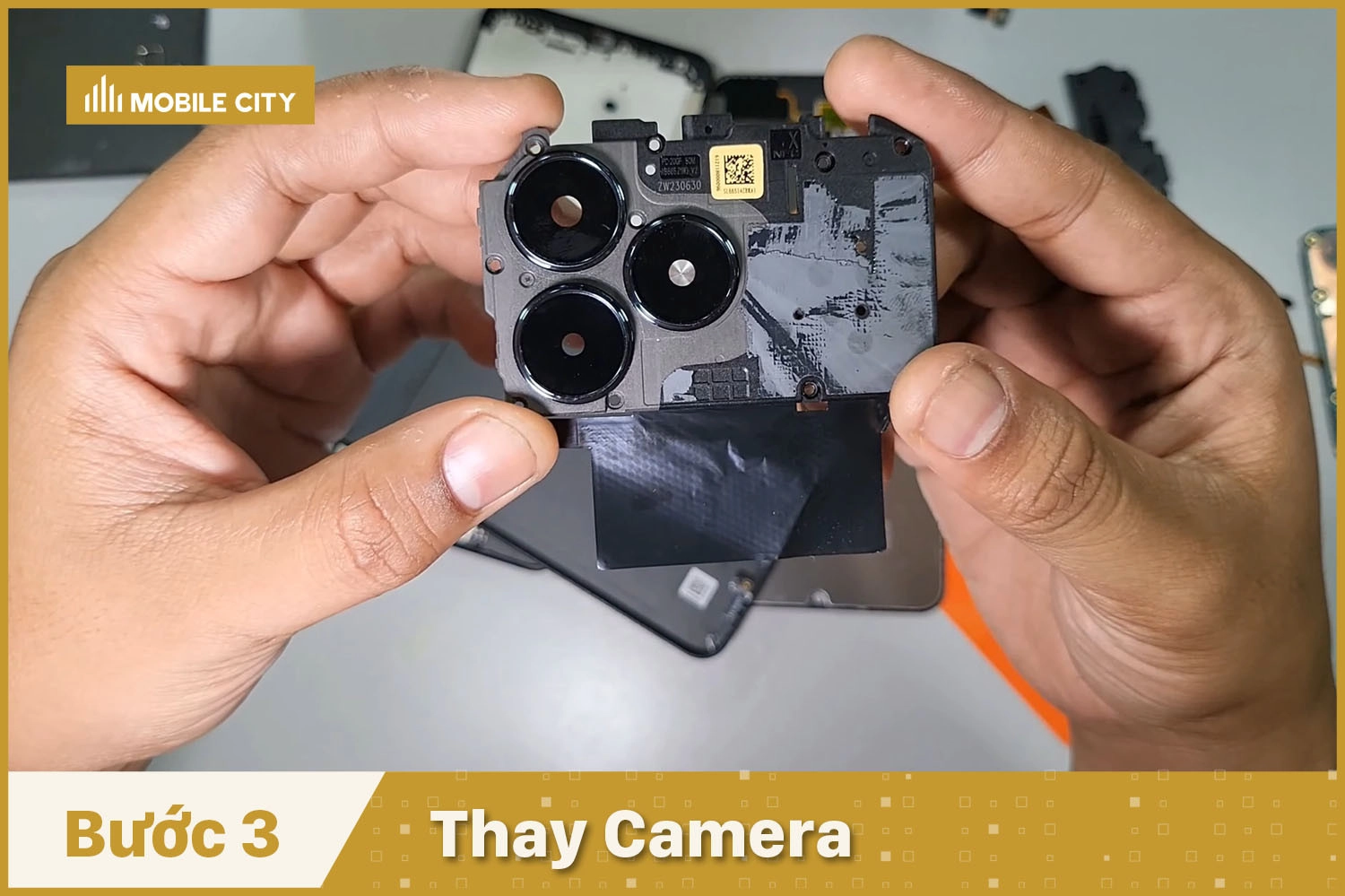 Thay Camera trước, sau