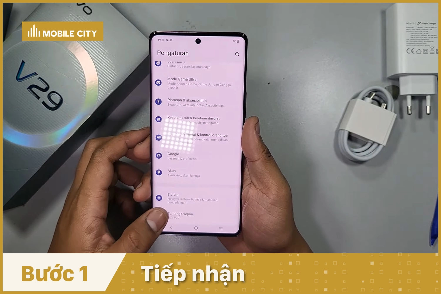 Tiếp nhận điện thoại